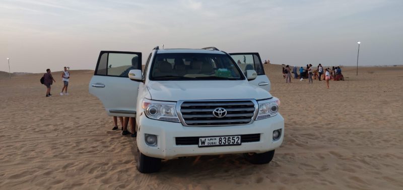 Dubai Desert Safari - 4x4 wheel drive